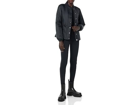 Amazon Essentials Women's Waist Bomber Jacket