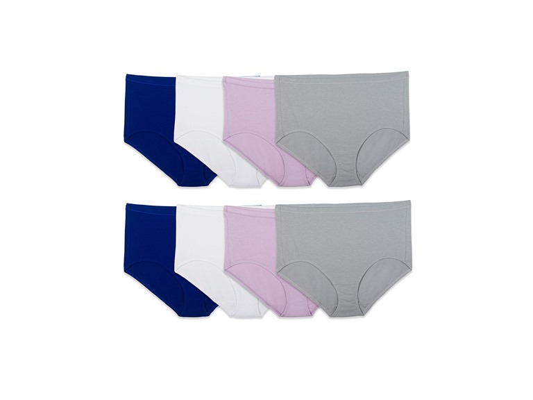 Fruit of the Loom Women's Breathable Underwear, Moisture Wicking Keeps You Cool & Comfortable