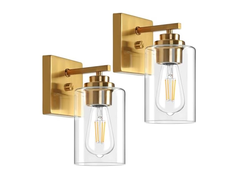 Set of 2 Wall Sconces for Bathroom - Gallery 11