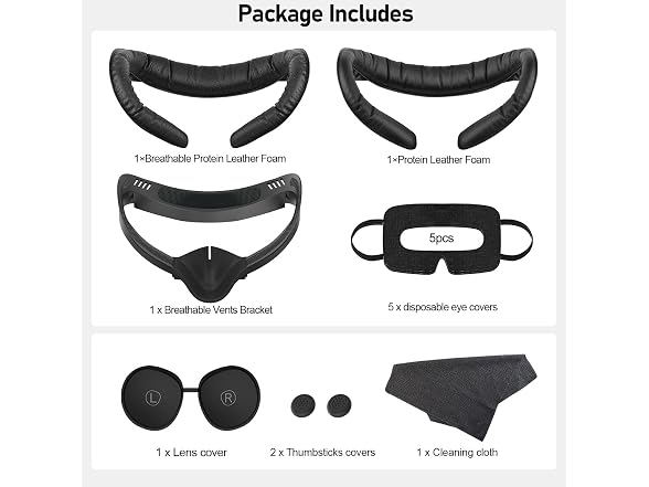 AMZDM Oculus Quest 2 Face Pad Replacement