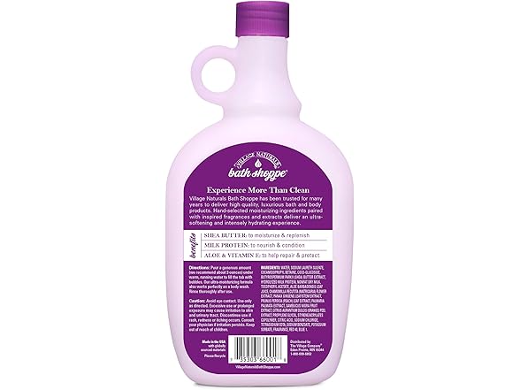 Village Naturals Bath 28oz (2pk)