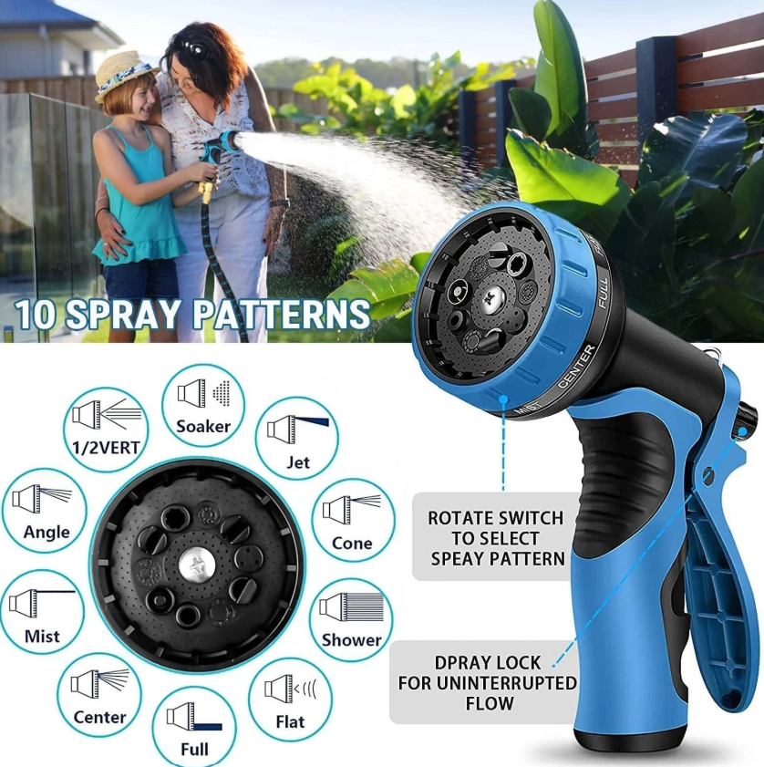 Expandable Garden Hose w/ Spray Nozzle - Gallery 7