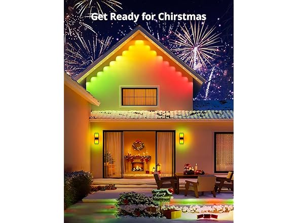 SMAVISTA Smart RGBCW Outdoor Wall Lights