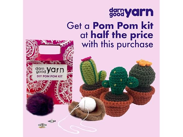 Darn Good Yarn Crochet kit for Beginners