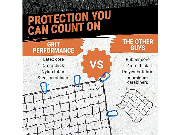 Heavy Duty Truck Cargo Net 4x6