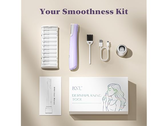 Bnu Dermaplane Razor Women Face Peach Fuzz and