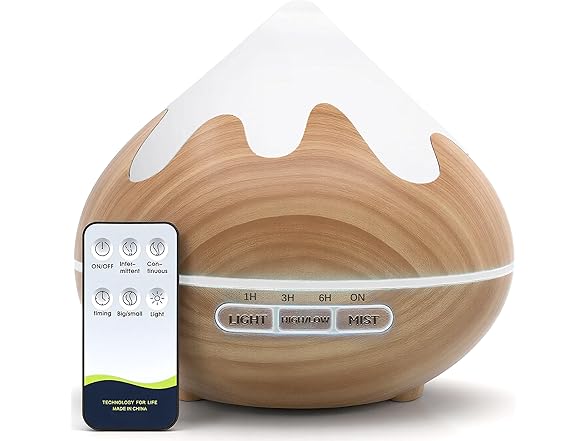 GLOXA Essential Oil Diffuser for Home