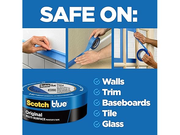 ScotchBlue Painter's Tape 1" x 60 Yd