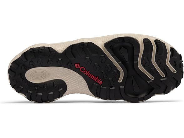 Columbia Mens, Cloud Grey/Mountain Red, 13