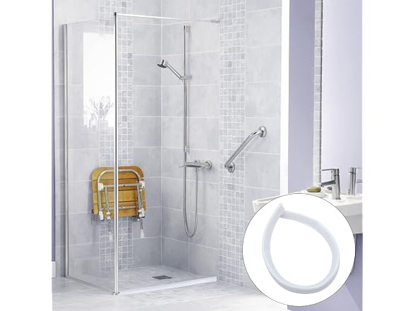 DOITOOL Self-adhesive Shower Water Dam Flexib