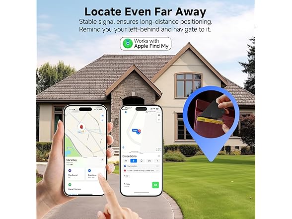 Ultra Thin Wallet Tracker Card