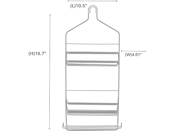 Bath Bliss Cottage Collection Deluxe Shower Caddy