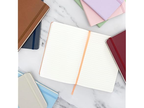 PAPERAGE Lined Journal Notebook, 160 Pages
