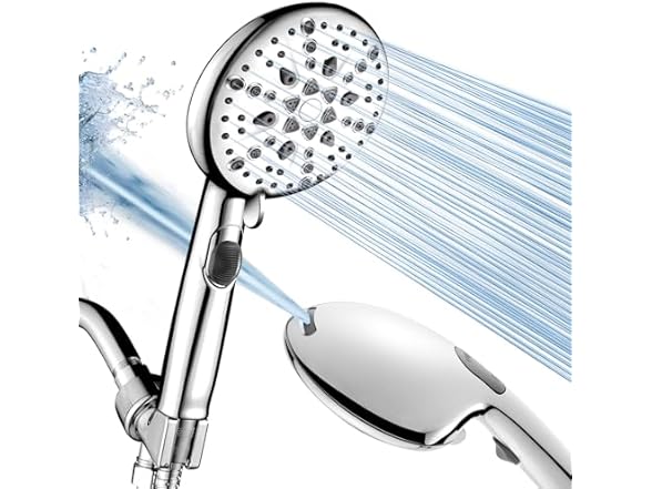 Cobbe High Pressure 9 Functions Shower Head with Handheld