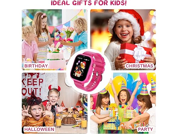 OKYUK 4G Kids Smartwatch w/SIM Card