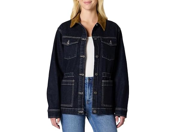 Amazon Essentials Women's Waist Barn Jacket