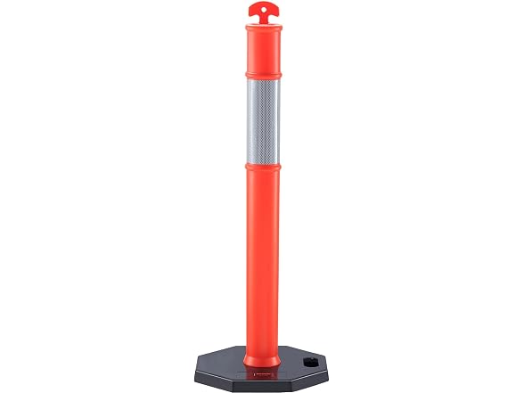 Traffic Delineator Post Cones, 2 Pack, Traffic