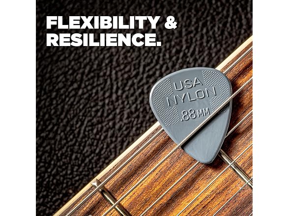 (12 Pack) Jim Dunlop Nylon Standard Pick .73MM