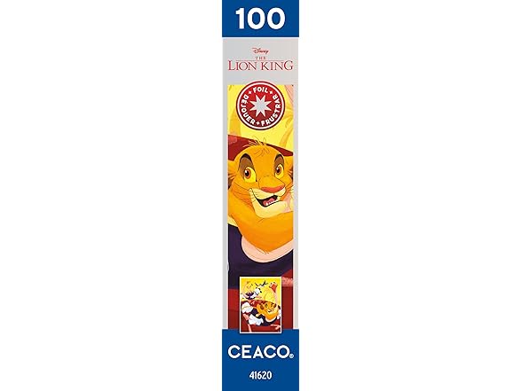 Ceaco Ostrich Race Foil 100PC Puzzle