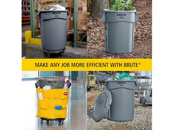 32G Blue Recycling Vented Trash Container
