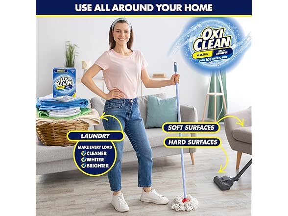 OxiClean Versatile Stain Remover Powder, 7.22 lbs