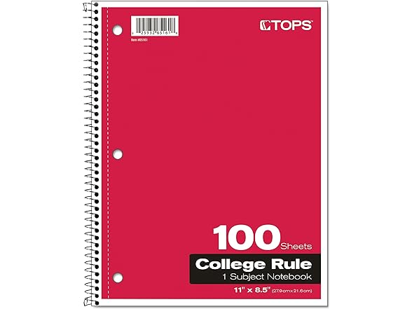 Oxford 1-Subject Notebooks
