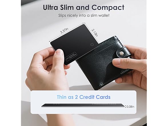 KINDEEP Wallet Tracker Card Air-Tag