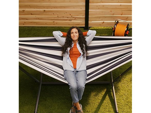Vivere Double Sunbrella Hammock with