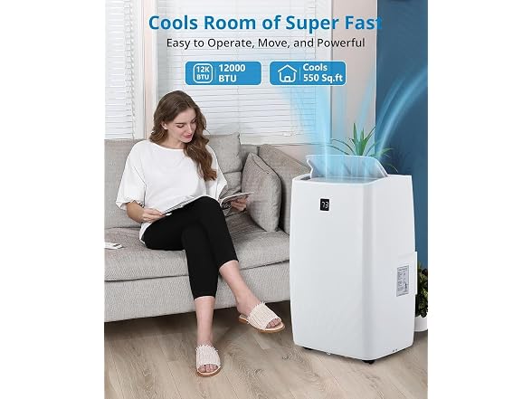 Takywep Portable Air Conditioner 12,000 BTU