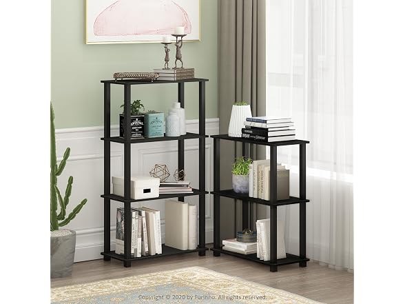 Furinno Turn-S-Tube 3-Tier Corner Shelf
