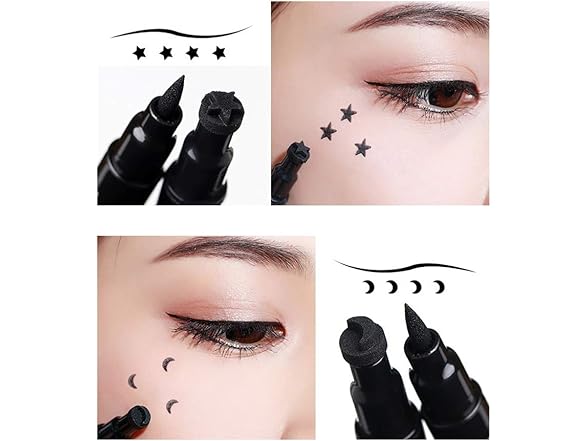 Pinkiou 2 in 1 Double-headed Liquid Eyeliner