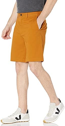 Amazon Essentials Men's Classic-Fit 9" Chino Short, Nutmeg, 32