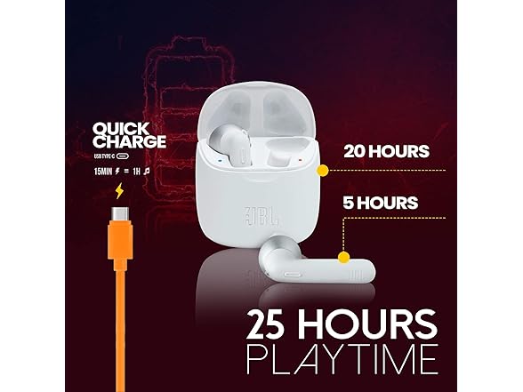 JBL 225 TWS Bluetooth Earphones