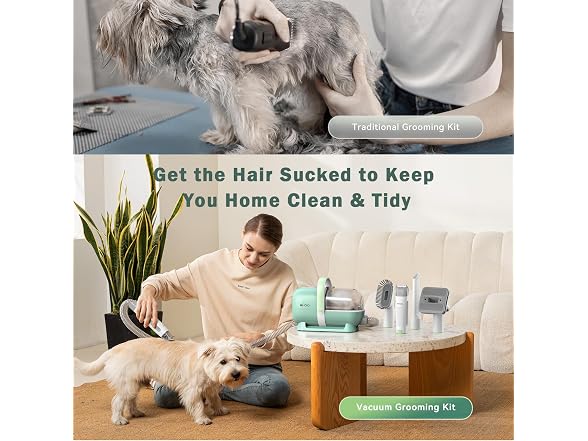 Afloia 6-in-1 Dog Grooming Kit