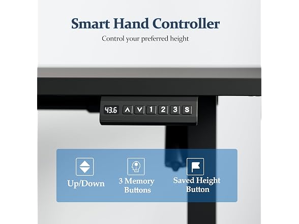 L Shaped Standing Desk 59 x 48 Inch