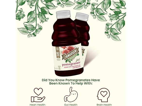 R.W. Knudsen Organic Pomegranate Juice 32 oz.