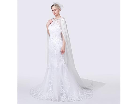 Kelaixiang Women (2.5 Meters) Charming Length Cape