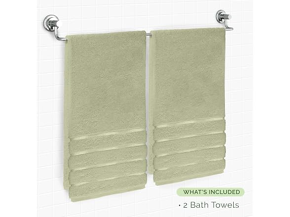 Elegant Comfort 100% Turkish Cotton 4 Lines 2Pk