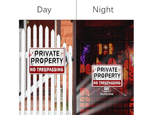 Halloween Decorations Signs Retro-03