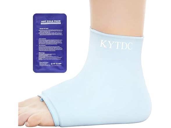 KYTDC Ankle Ice Pack Wrap for Swelling