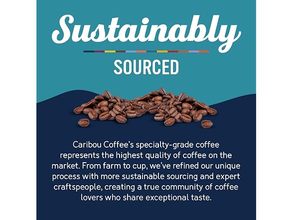 Caribou Coffee Ground Coffee Dark Roast