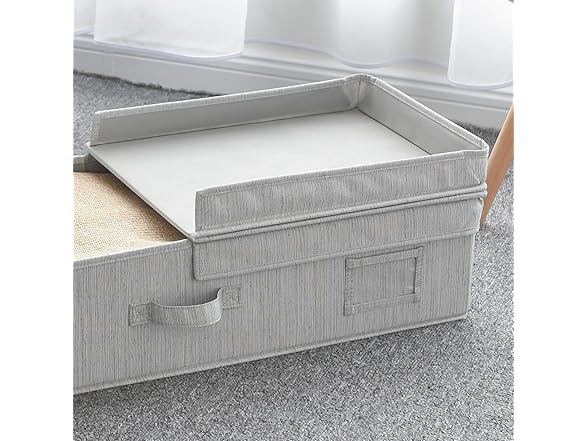 Sukkiri Underbed Storage Bin Gray