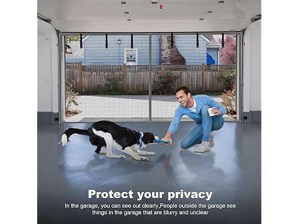 Privacy Garage Door Screen