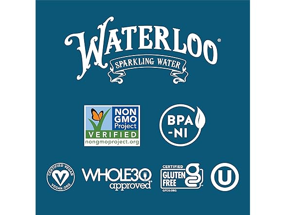 12PK Waterloo Sparkling Water, Blackberry Lemonade
