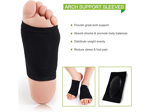 Plantar Fasciitis Arch Support Kit-12pcs