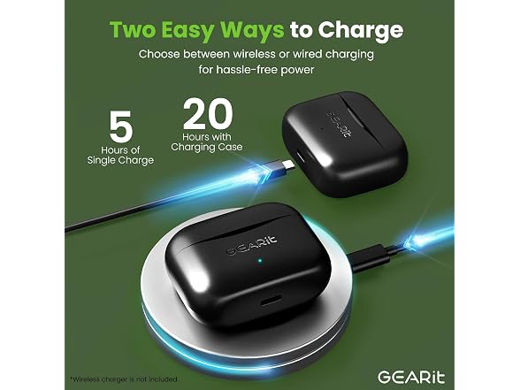 GEARit Wireless Earbuds2