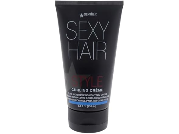 (2 Pack) Sexy Hair Curling Creme Curl Moisturizing Control Creme, 5.1 oz