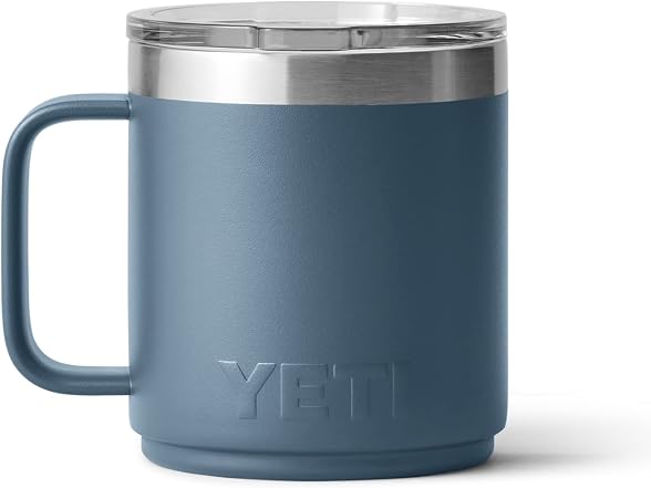 YETI Rambler 10oz Stackable Mug, Nordic Blue