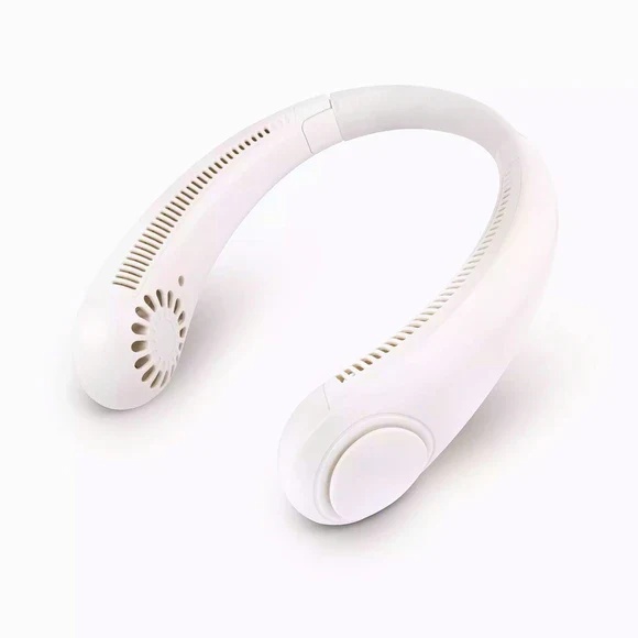 Portable USB Rechargeable Neck Fan - Gallery 8