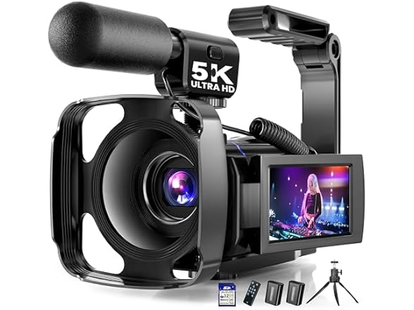 BREGOO 5K Video Camera Camcorder